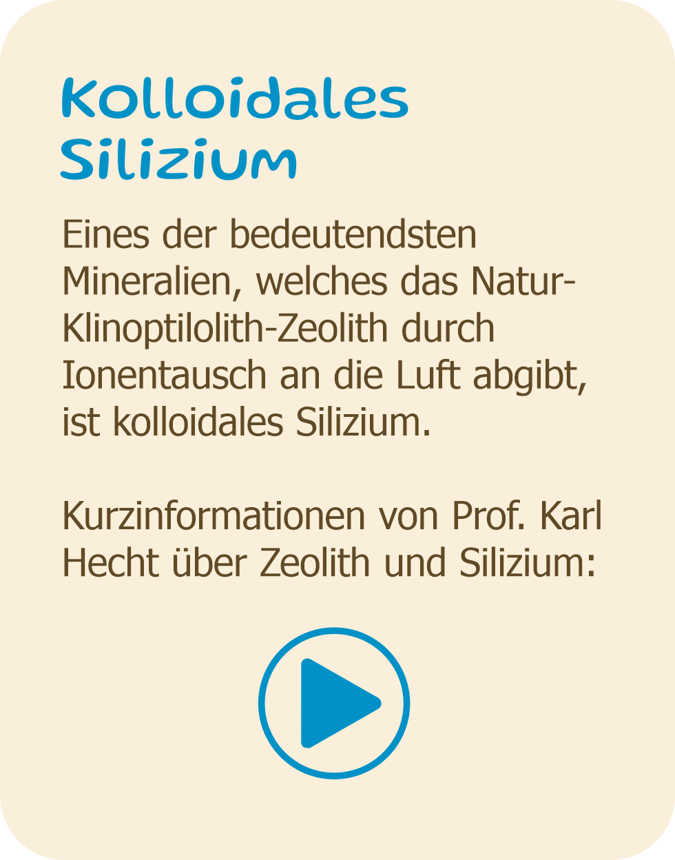 Prof Hecht Gesund sein und gesund werden mit der Ursubstanz SiO2 Prof Hecht Gesund sein und gesund werden mit der Ursubstanz SiO2